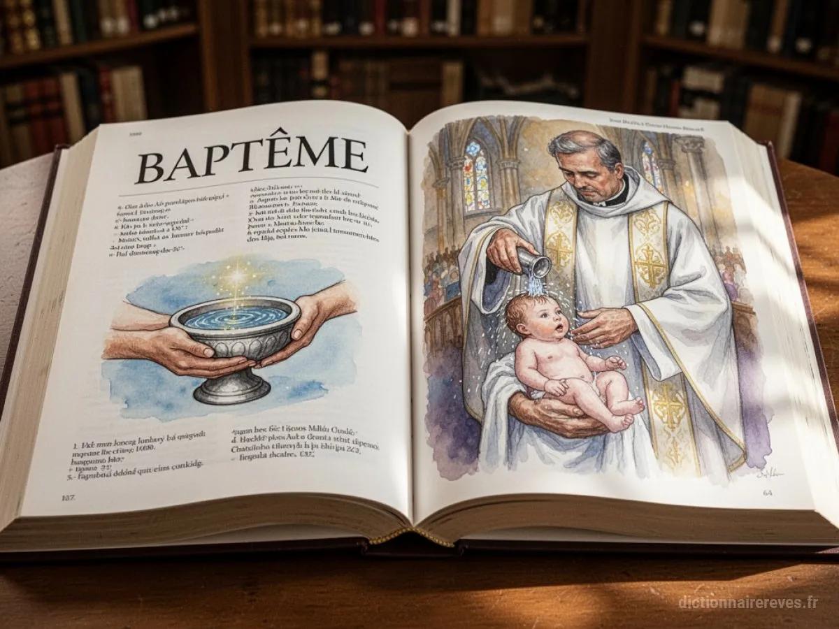 Signification générale : le symbole du rêve Baptême - Archétypes et symbolisme