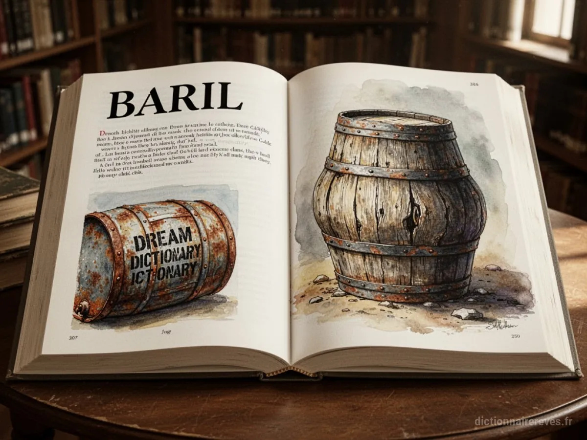 Signification générale : le symbole du rêve Baril - Archétypes et symbolisme