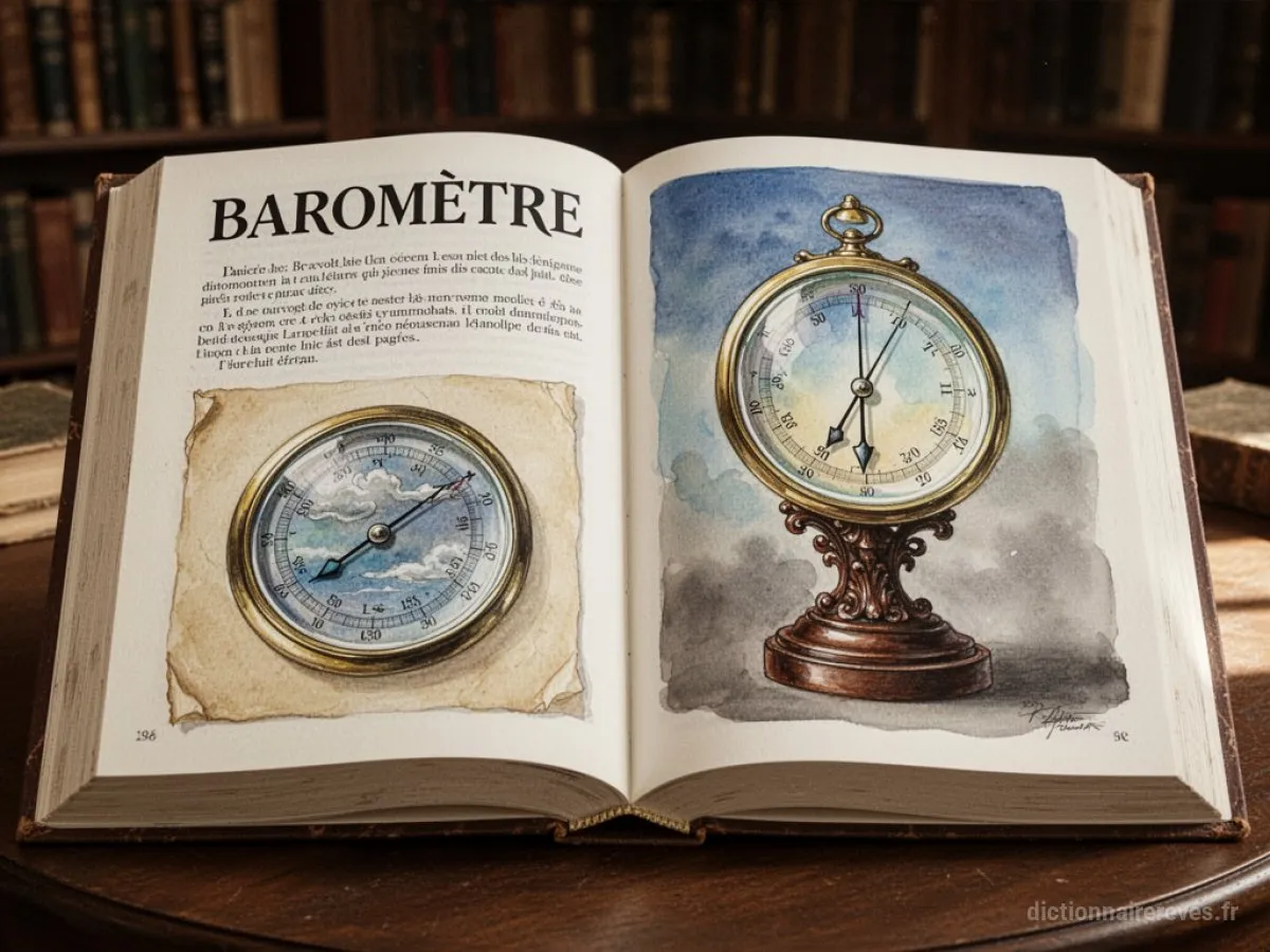 Signification générale : le symbole du rêve Baromètre - Archétypes et symbolisme