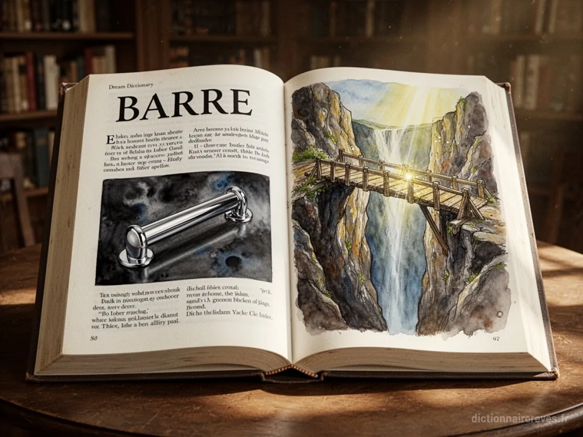 Signification générale : le symbole du rêve Barre - Archétypes et symbolisme