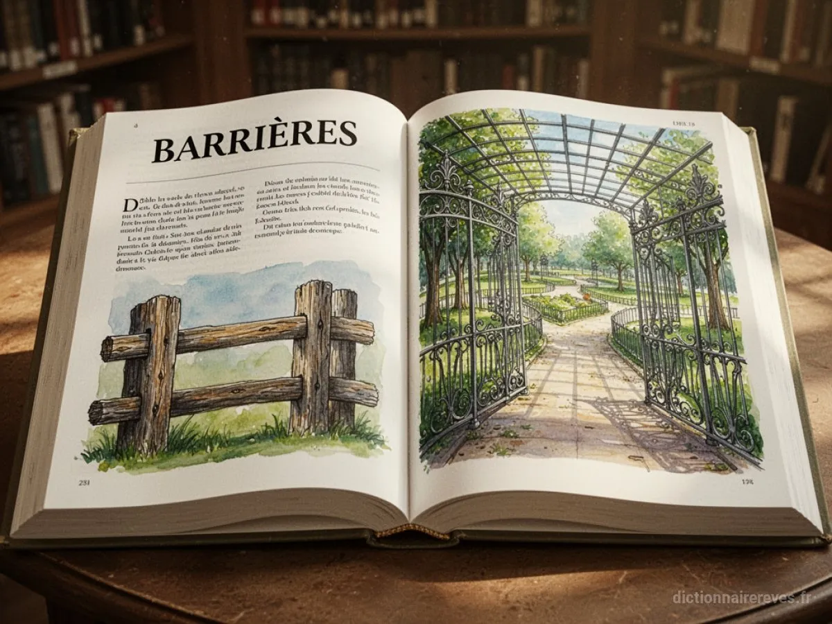 Signification générale : le symbole du rêve Barrières - Archétypes et symbolisme