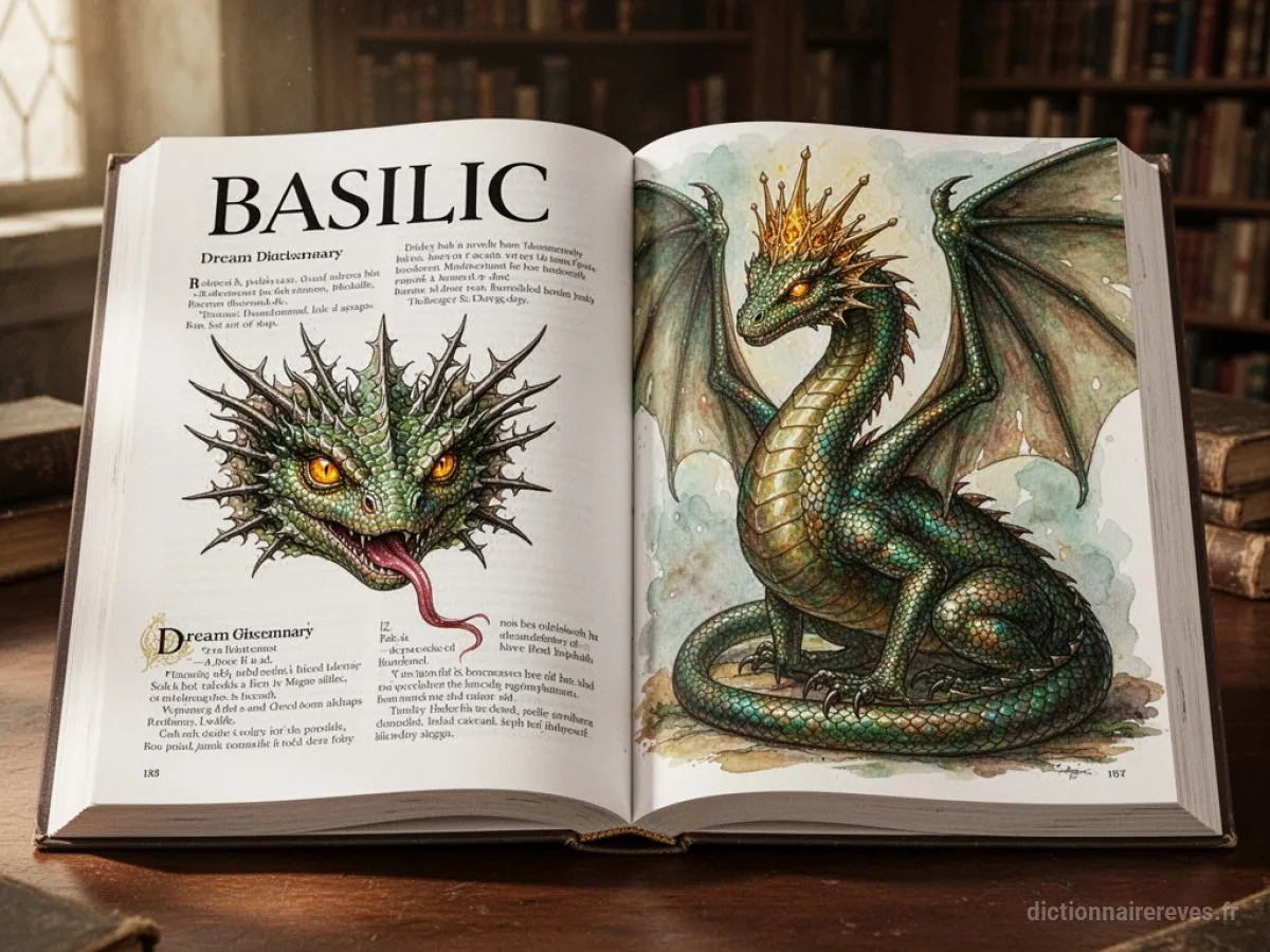Signification générale : le symbole du rêve Basilic - Archétypes et symbolisme