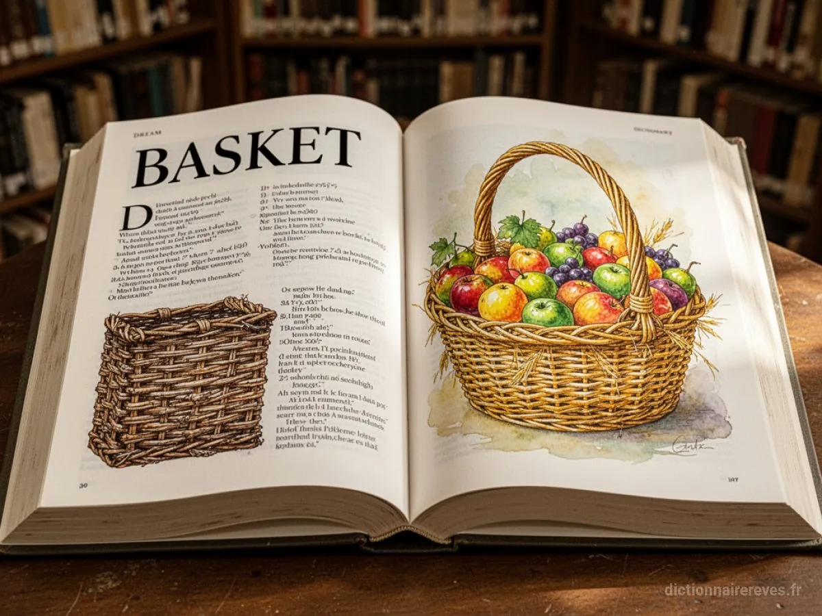 Signification générale : le symbole du rêve Basket - Archétypes et symbolisme