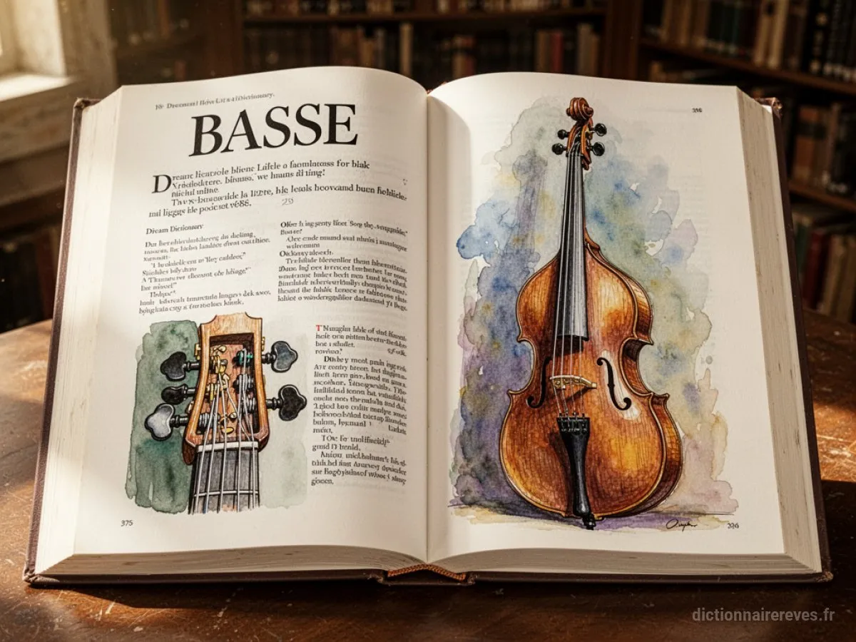 Signification générale : le symbole du rêve Basse - Archétypes et symbolisme