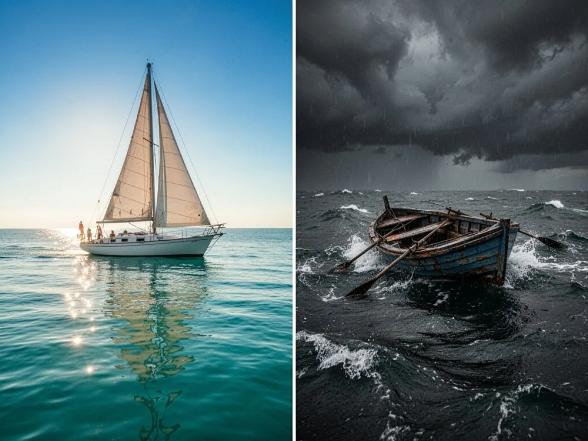 Interprétation détaillée des rêves : Différents scénarios avec Bateau dans le rêve