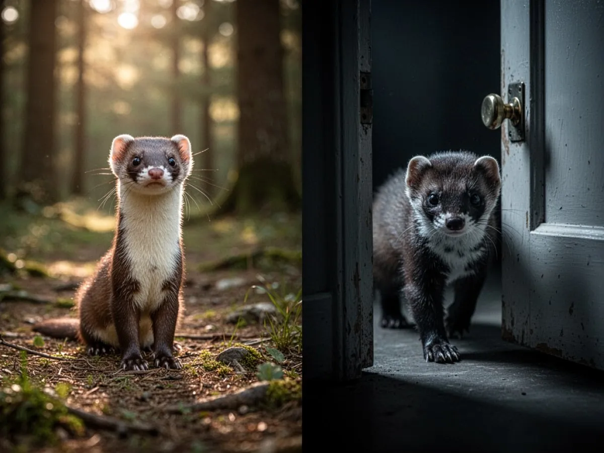 Interprétation détaillée des rêves : Différents scénarios avec Belette dans le rêve