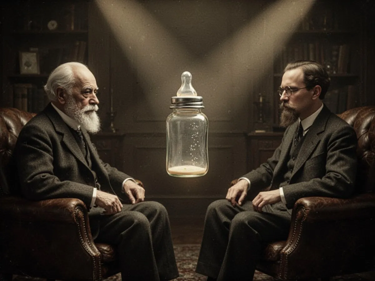 Interprétation psychologique des rêves : Biberon selon Sigmund Freud et Carl Jung