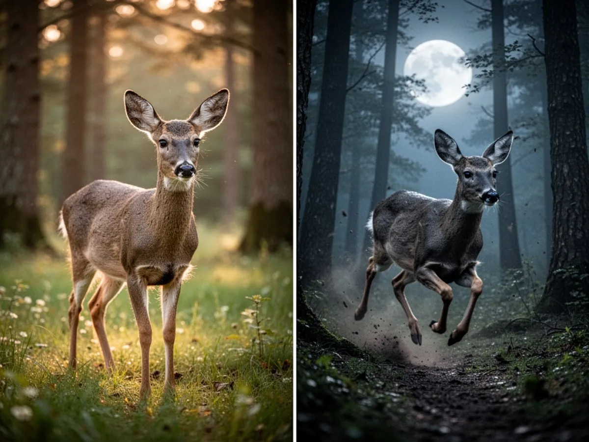 Interprétation détaillée des rêves : Différents scénarios avec Biche dans le rêve