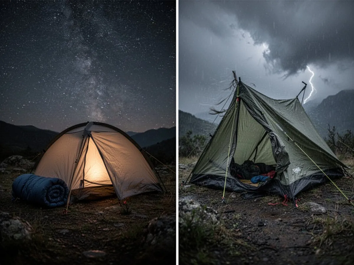 Interprétation détaillée des rêves : Différents scénarios avec Bivouac dans le rêve