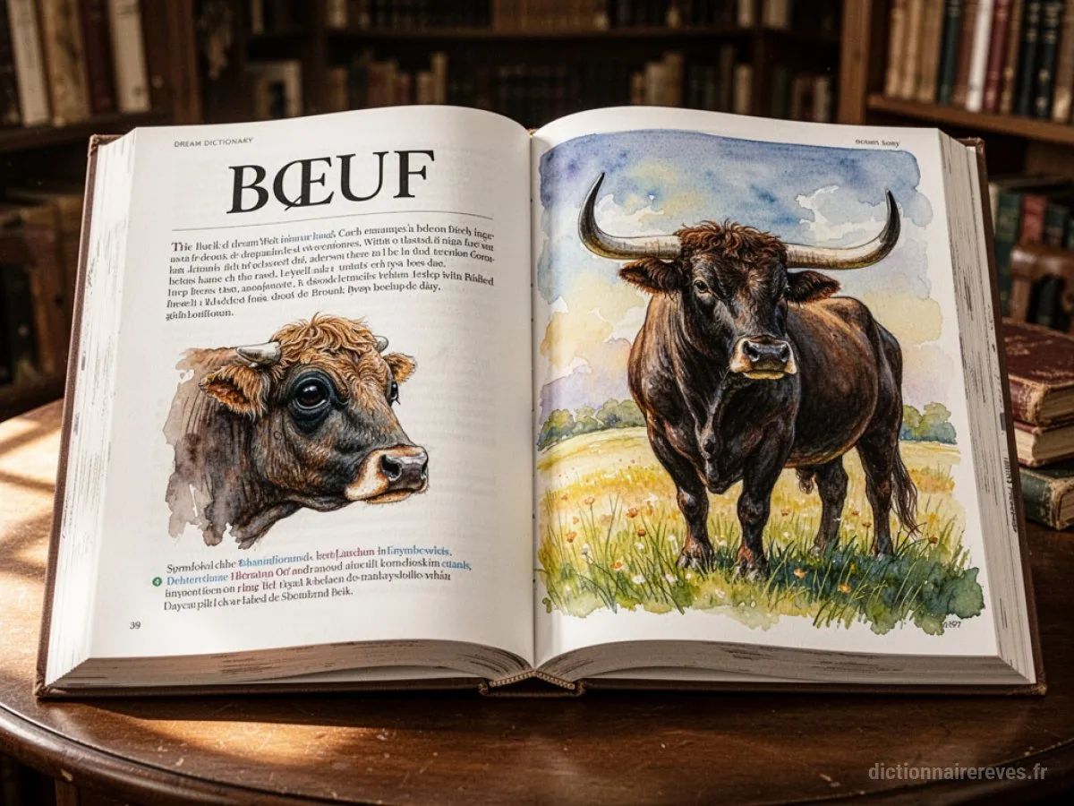 Signification générale : le symbole du rêve Bœuf - Archétypes et symbolisme
