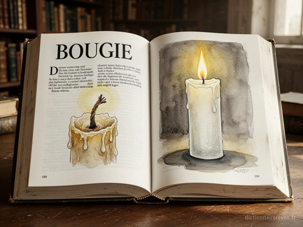 Signification générale : le symbole du rêve Bougie - Archétypes et symbolisme