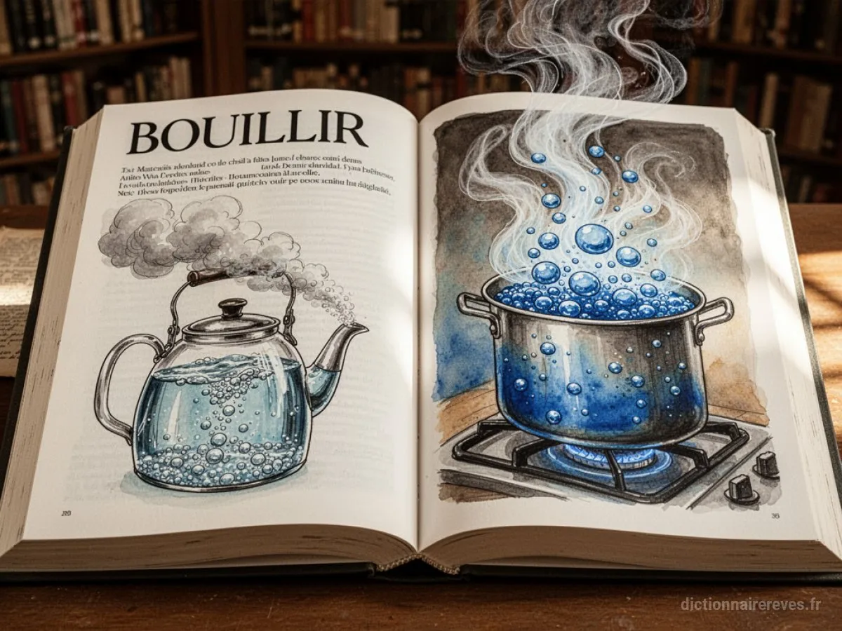 Signification générale : le symbole du rêve Bouillir - Archétypes et symbolisme
