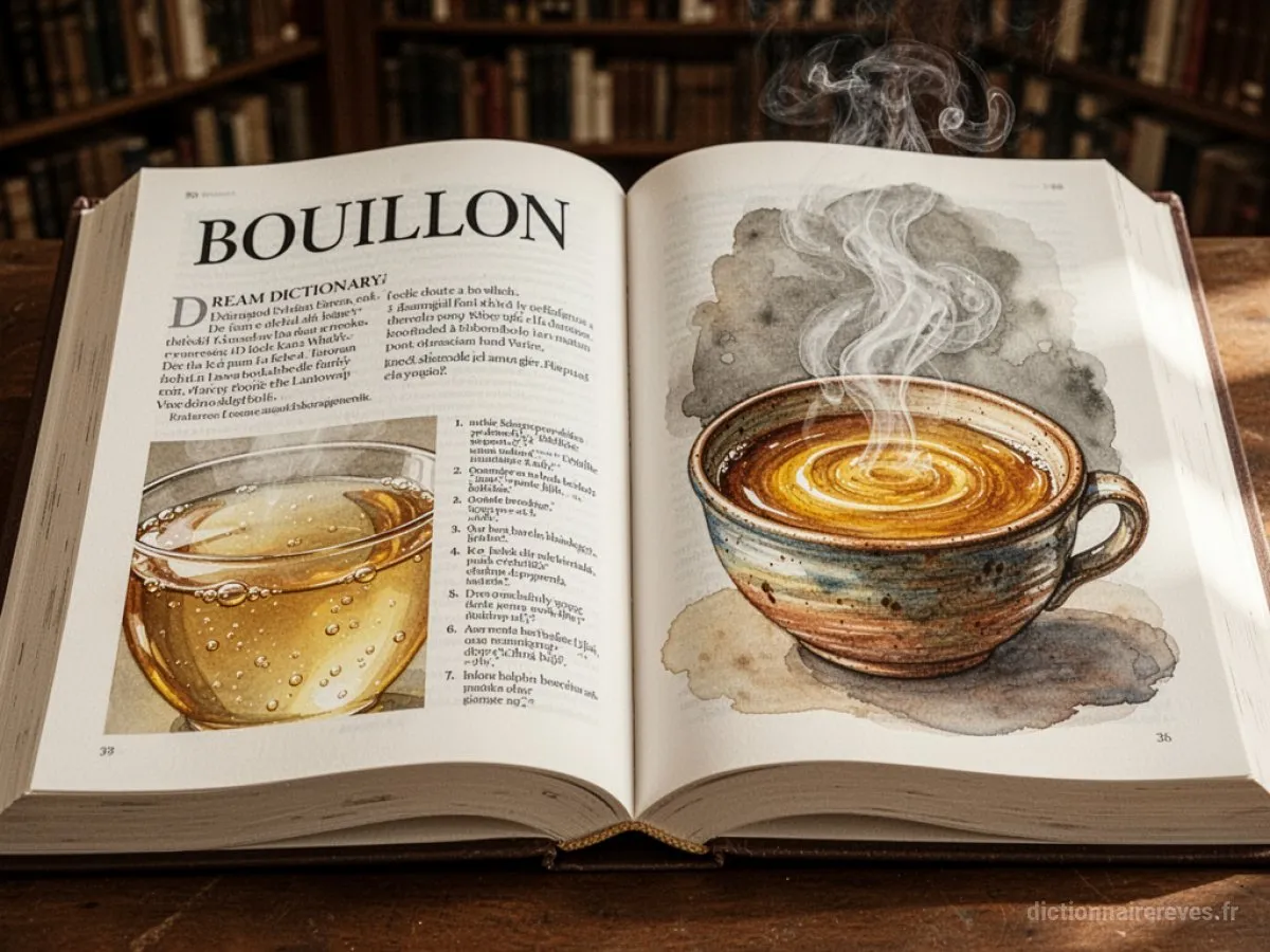 Signification générale : le symbole du rêve Bouillon - Archétypes et symbolisme
