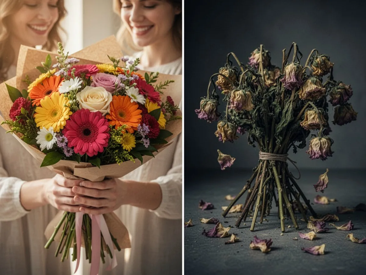 Interprétation détaillée des rêves : Différents scénarios avec Bouquet dans le rêve