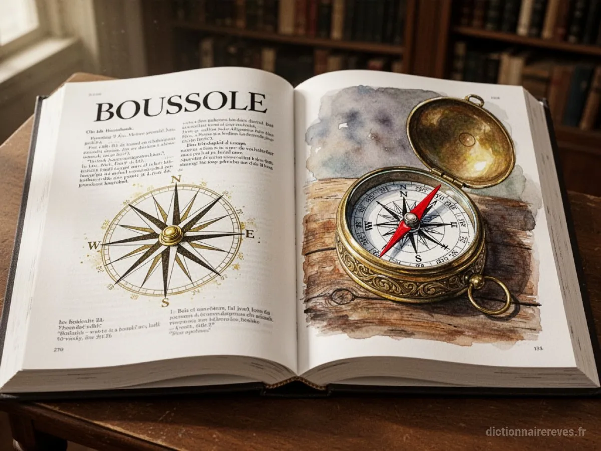 Signification générale : le symbole du rêve Boussole - Archétypes et symbolisme