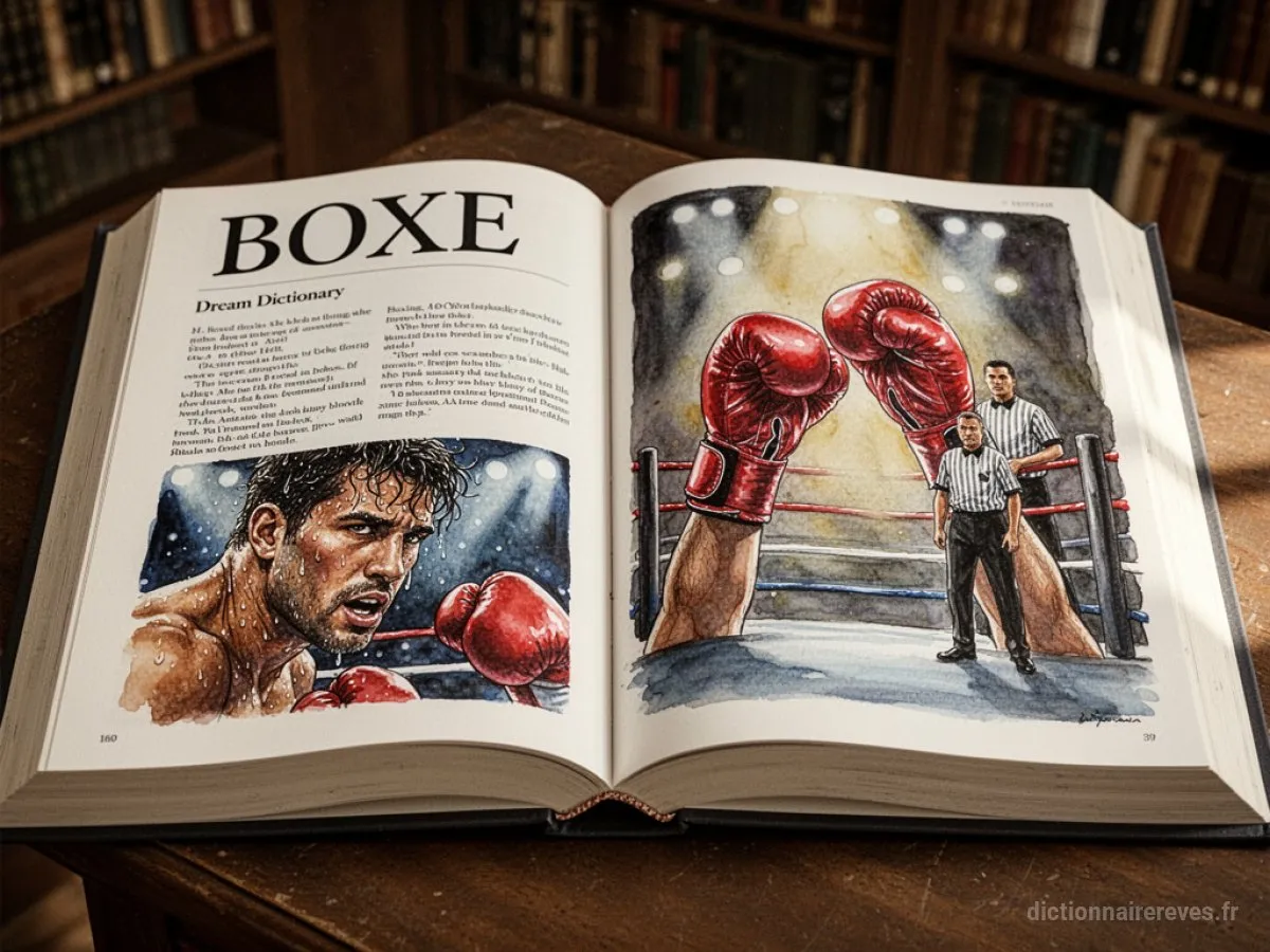 Signification générale : le symbole du rêve Boxe - Archétypes et symbolisme