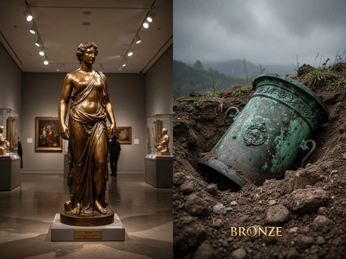 Interprétation détaillée des rêves : Différents scénarios avec Bronze dans le rêve