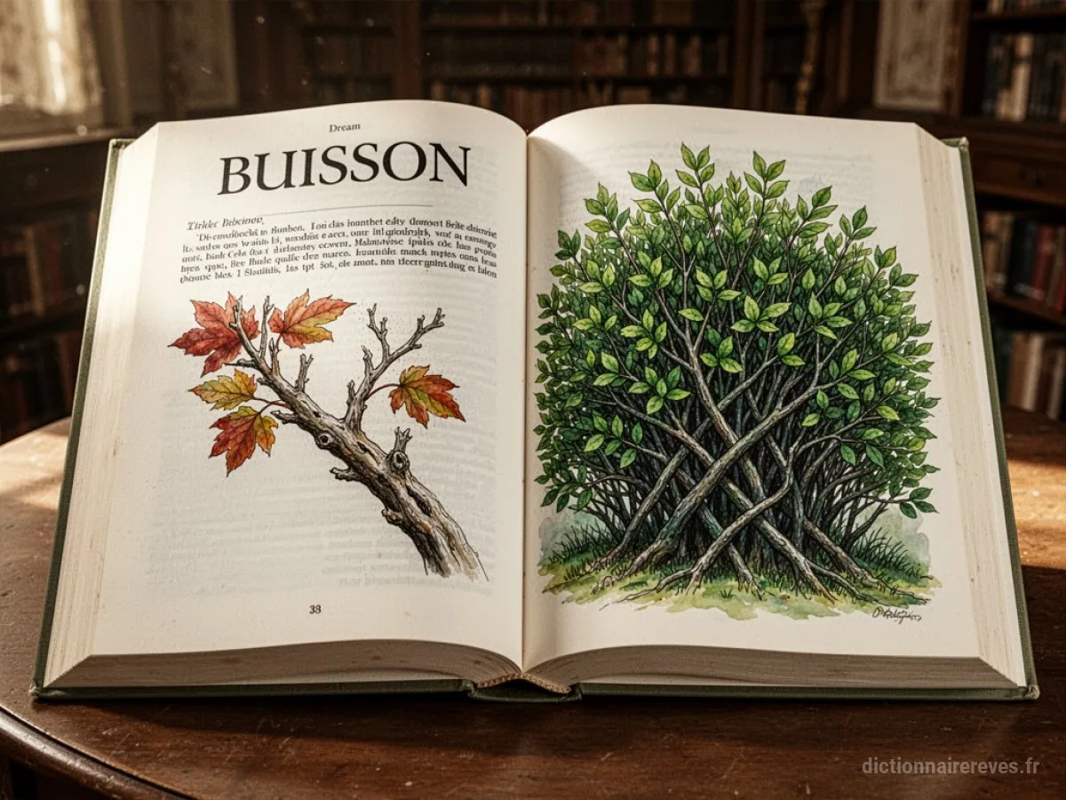 Signification générale : le symbole du rêve Buisson - Archétypes et symbolisme