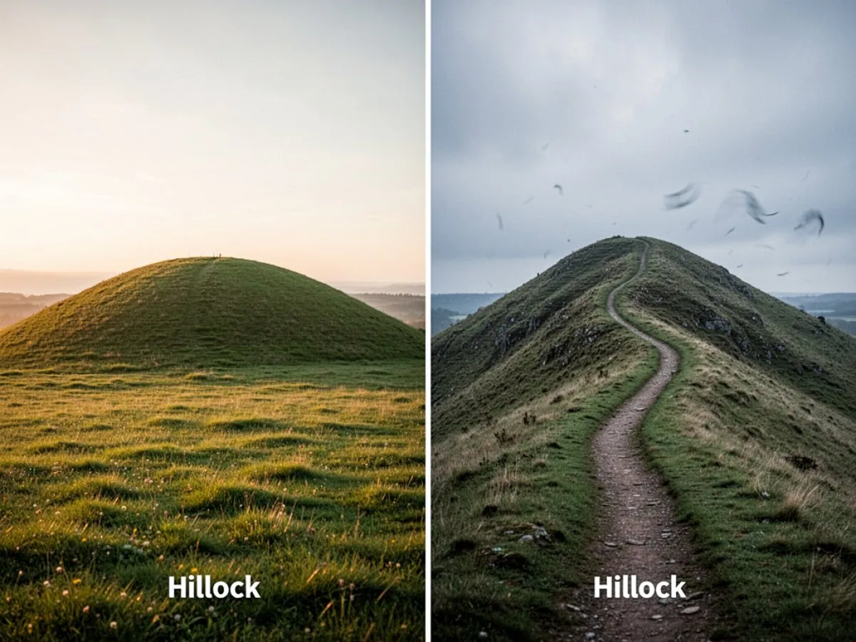 Interprétation détaillée des rêves : Différents scénarios avec Butte dans le rêve