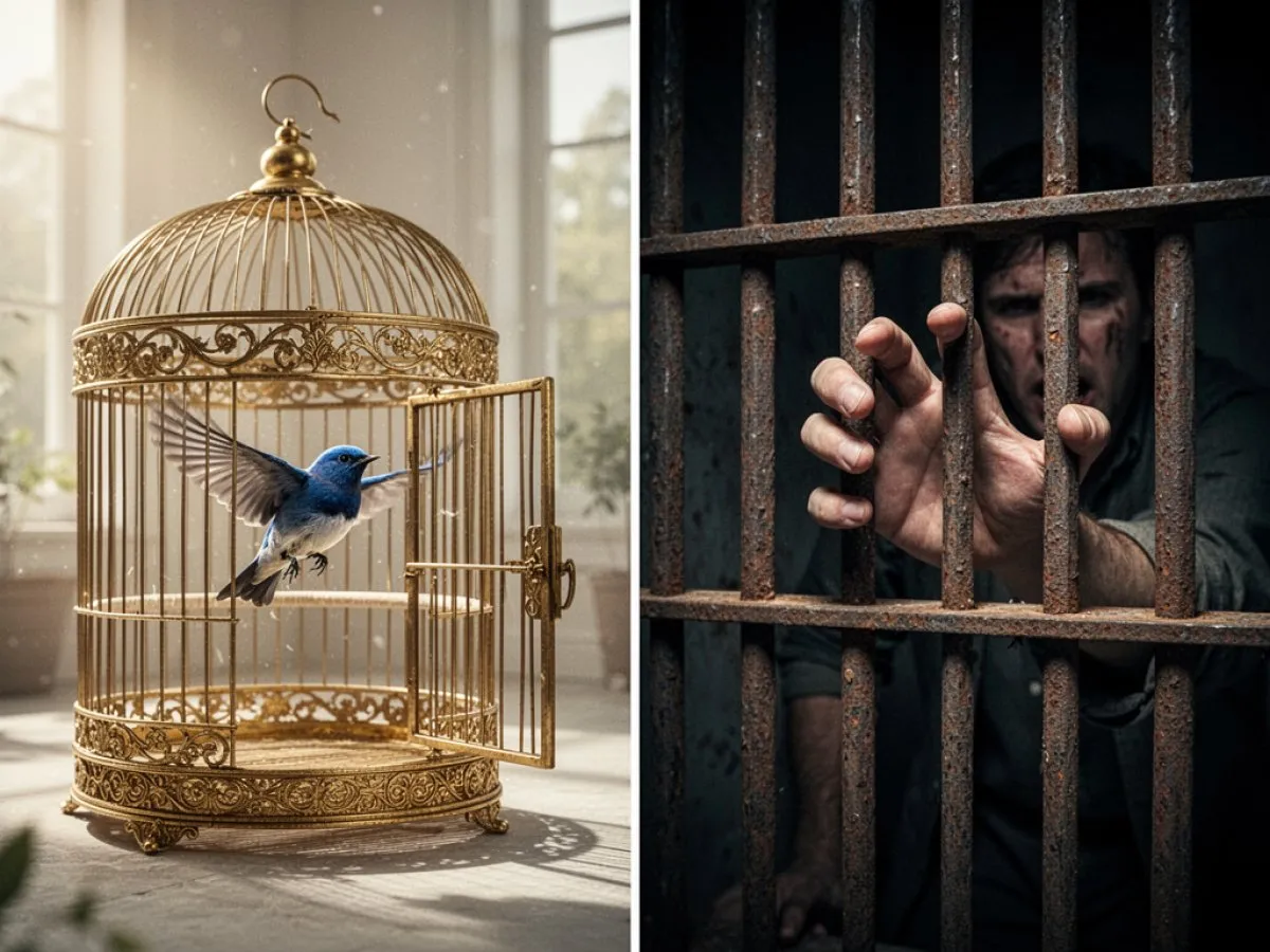 Interprétation détaillée des rêves : Différents scénarios avec Cage dans le rêve