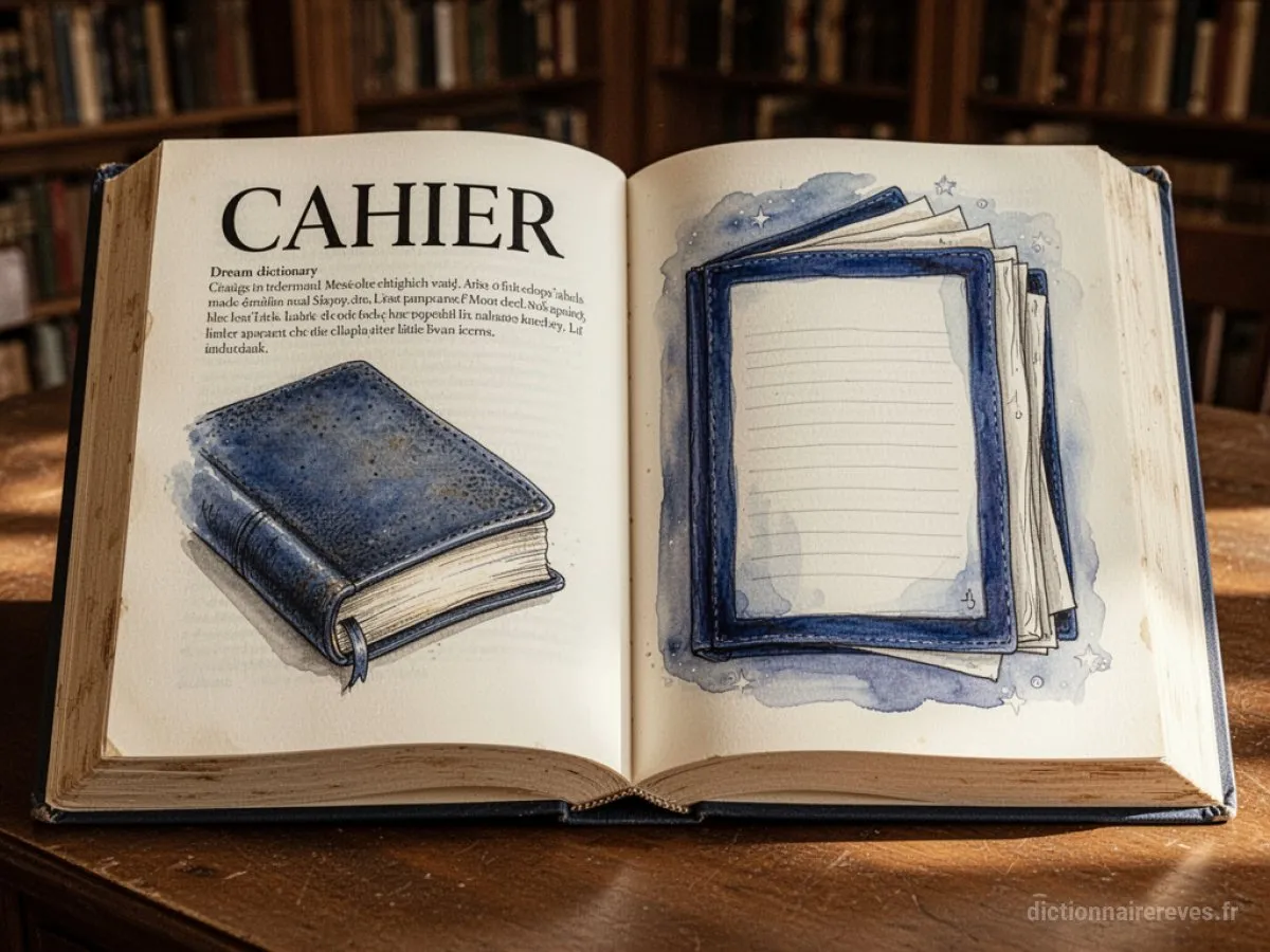 Signification générale : le symbole du rêve Cahier - Archétypes et symbolisme