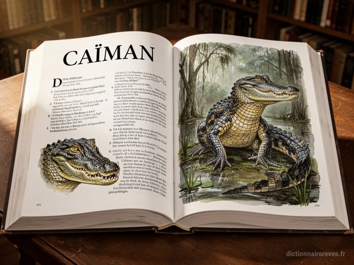 Signification générale : le symbole du rêve Caïman - Archétypes et symbolisme