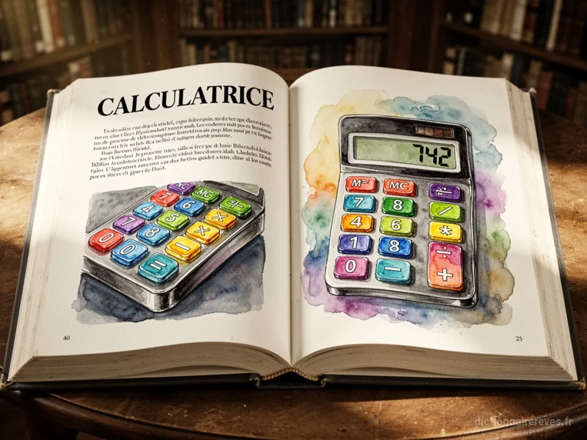 Signification générale : le symbole du rêve Calculatrice - Archétypes et symbolisme