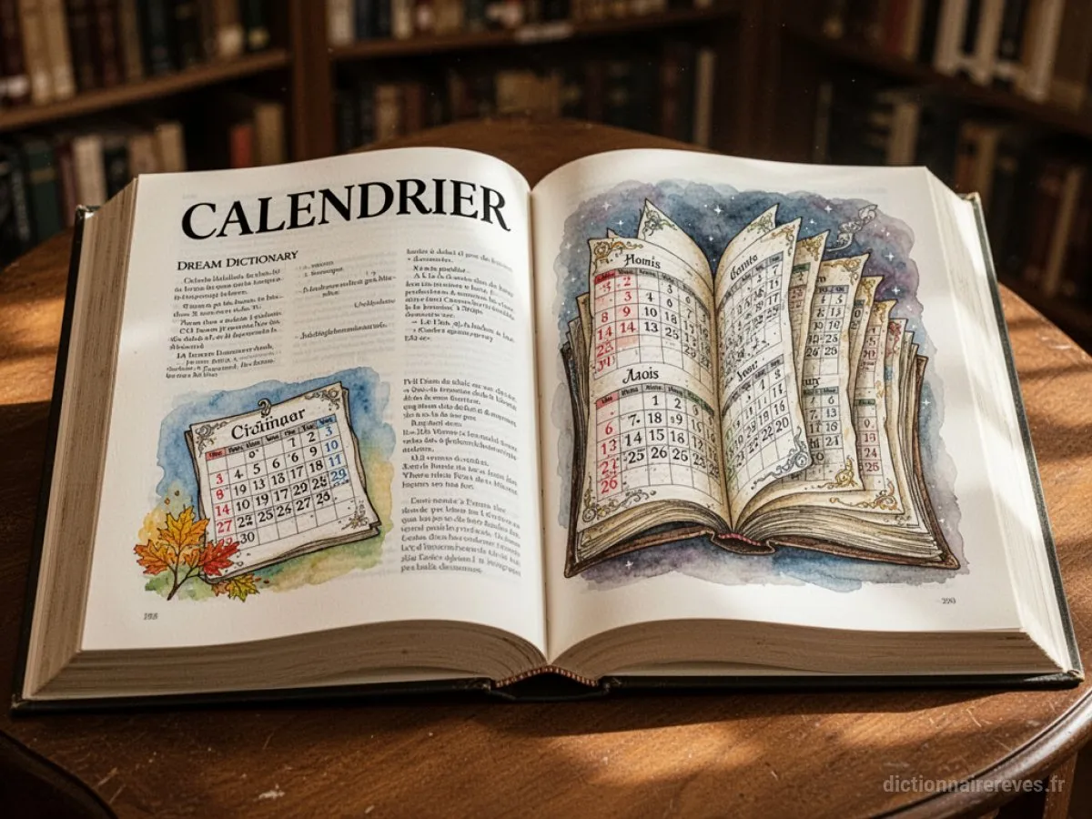 Signification générale : le symbole du rêve Calendrier - Archétypes et symbolisme