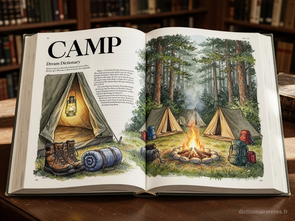 Signification générale : le symbole du rêve Camp - Archétypes et symbolisme