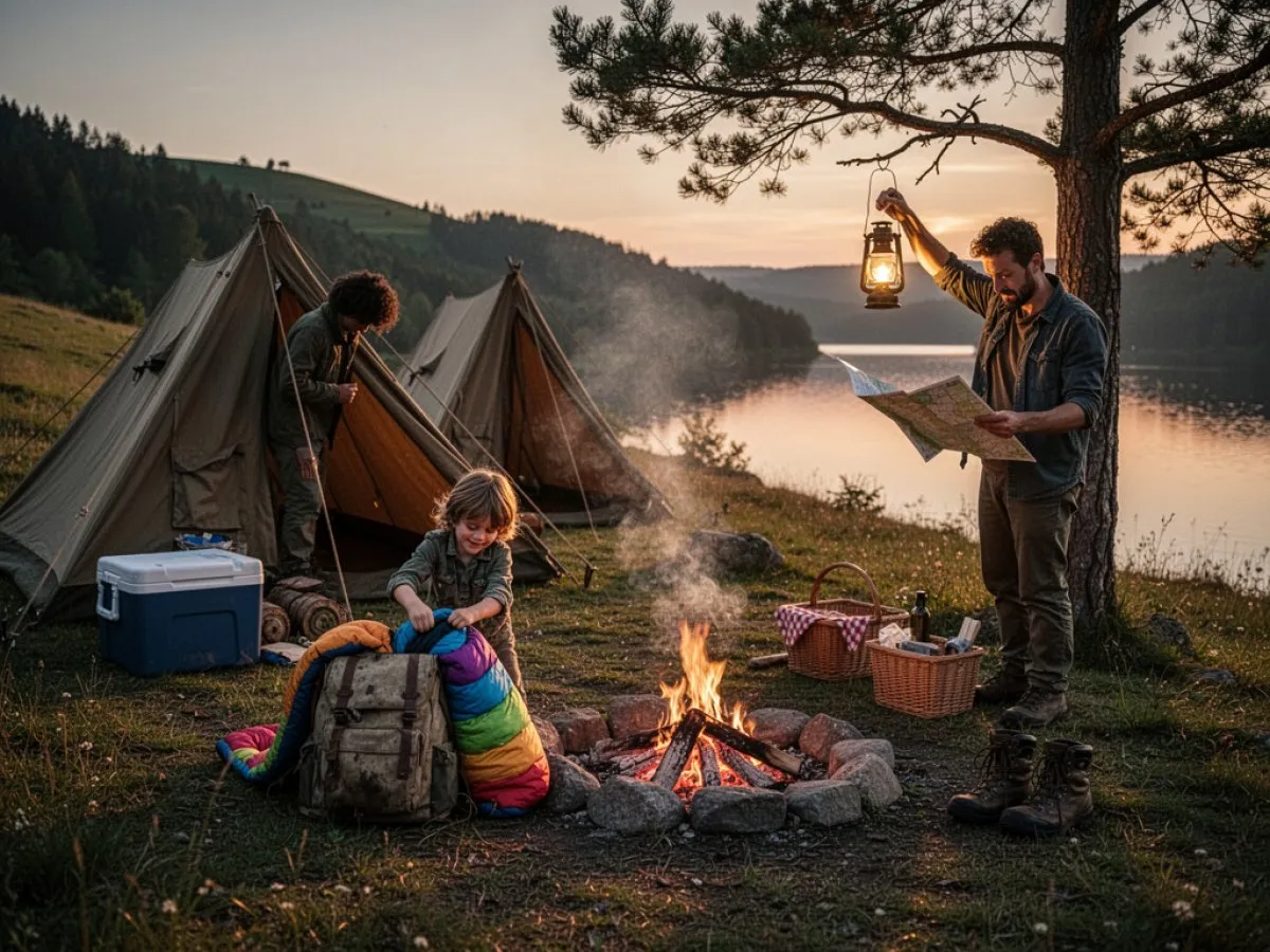 Signification de rêver de Campement pour la vie quotidienne, l'amour et le travail
