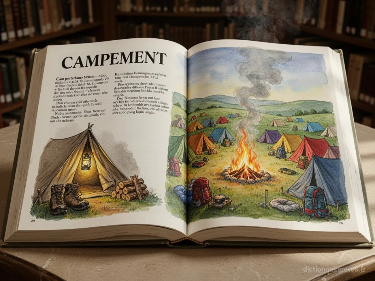 Signification générale : le symbole du rêve Campement - Archétypes et symbolisme