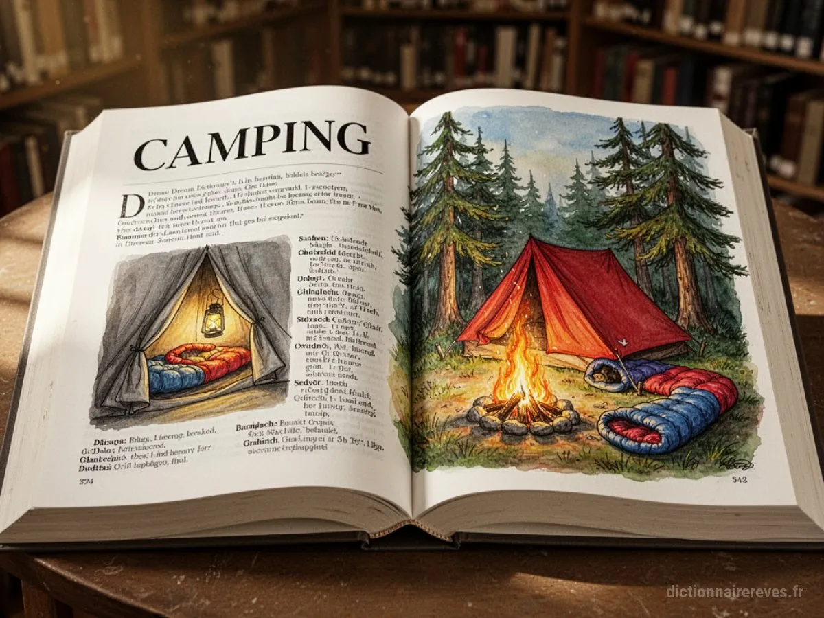 Signification générale : le symbole du rêve Camping - Archétypes et symbolisme