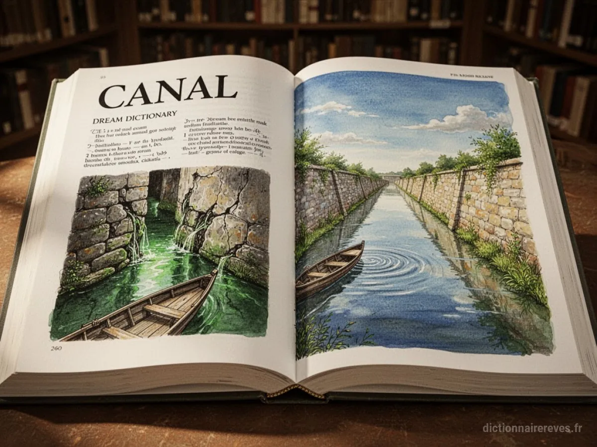 Signification générale : le symbole du rêve Canal - Archétypes et symbolisme
