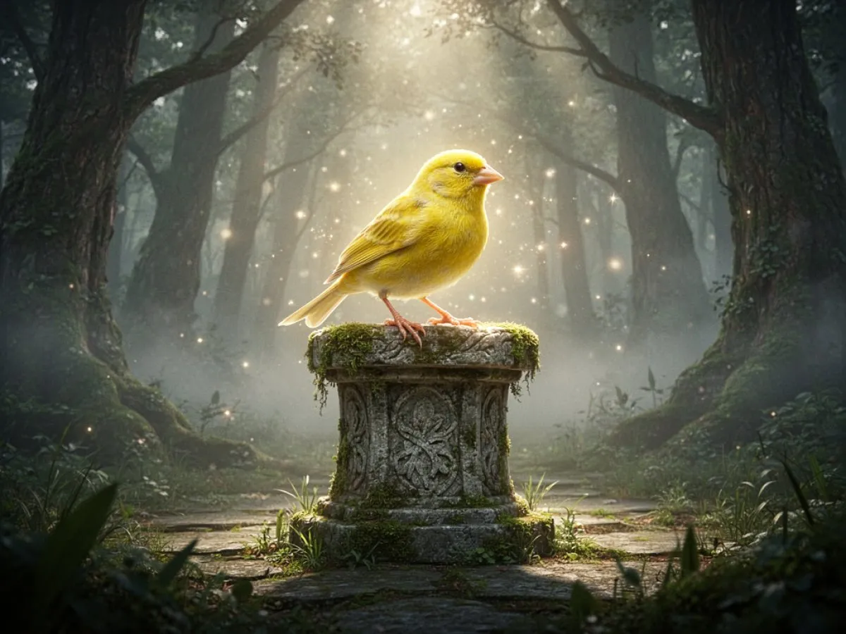 Signification spirituelle et symbolisme culturel : Canari dans l'interprétation des rêves