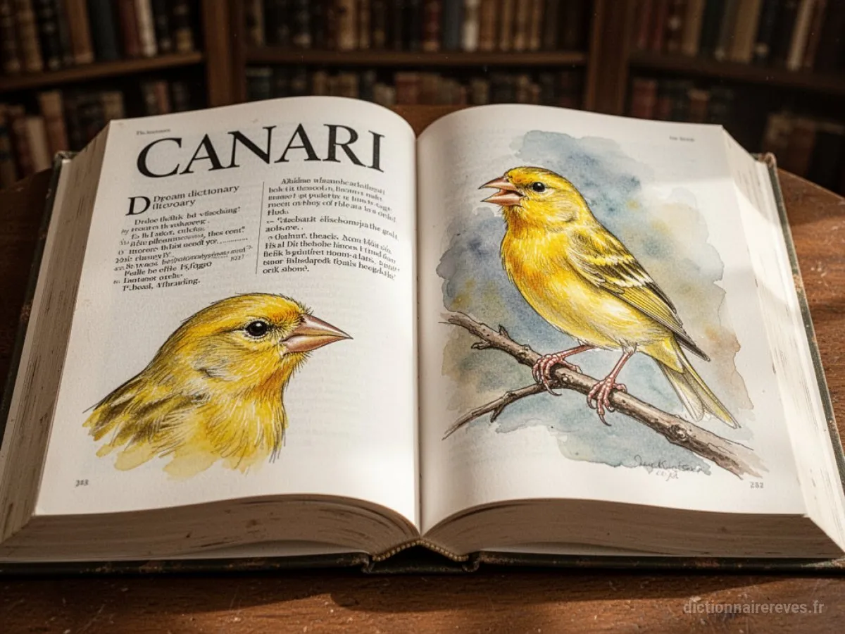 Signification générale : le symbole du rêve Canari - Archétypes et symbolisme