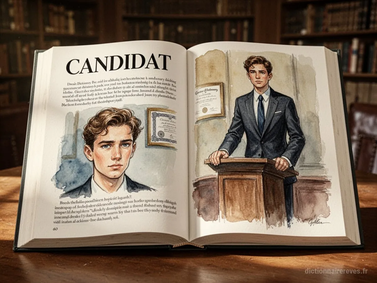 Signification générale : le symbole du rêve Candidat - Archétypes et symbolisme