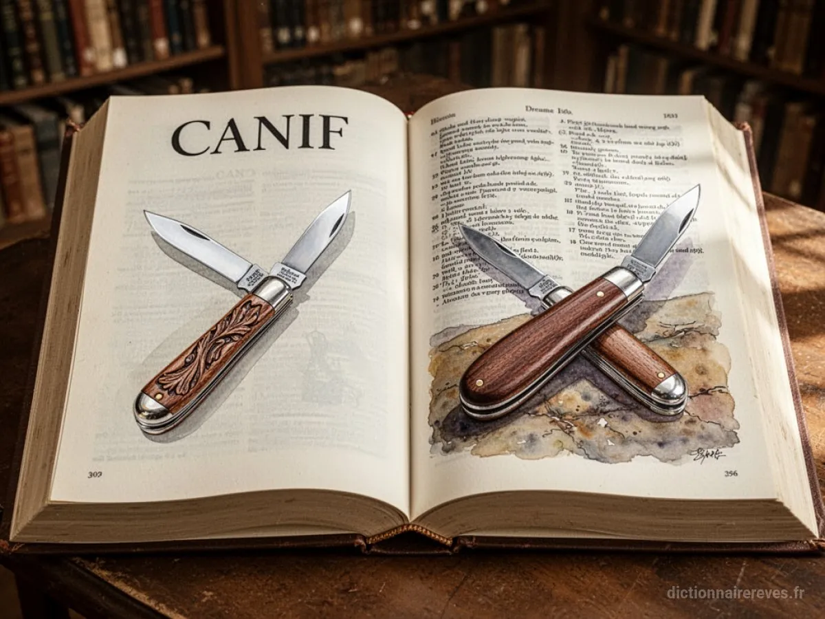 Signification générale : le symbole du rêve Canif - Archétypes et symbolisme