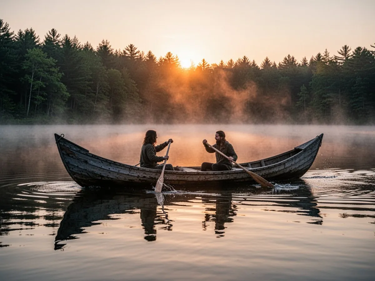 Signification de rêver de Canoë pour la vie quotidienne, l'amour et le travail
