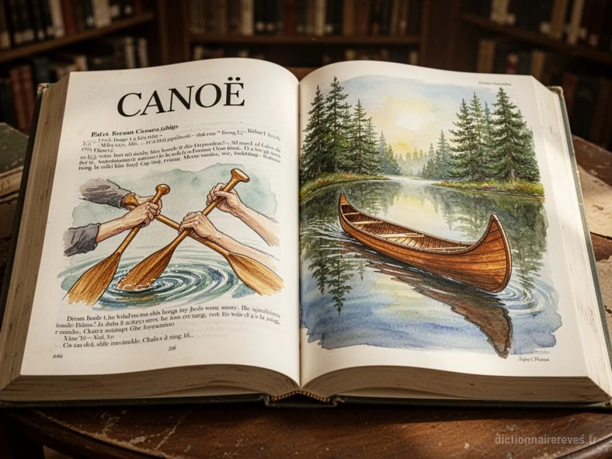 Signification générale : le symbole du rêve Canoë - Archétypes et symbolisme