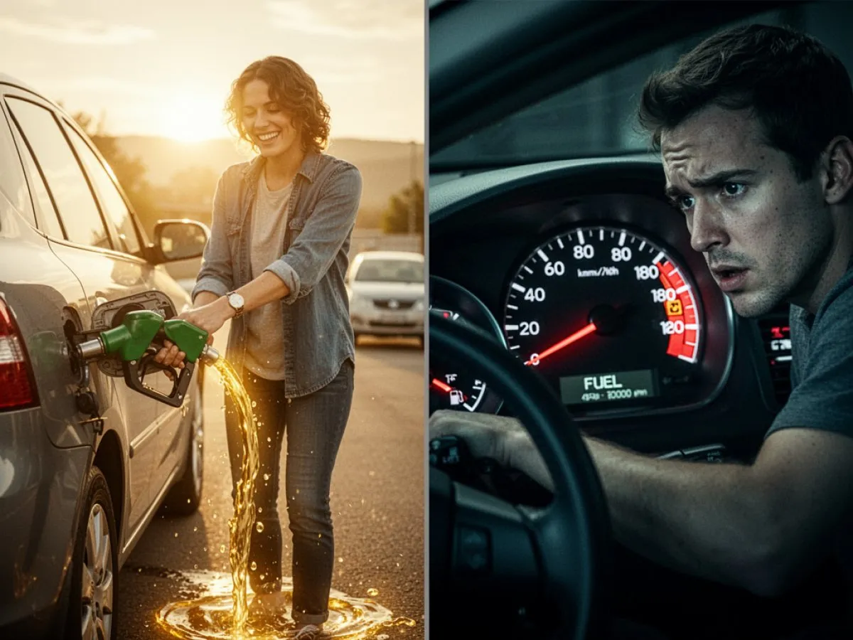 Interprétation détaillée des rêves : Différents scénarios avec Carburant dans le rêve