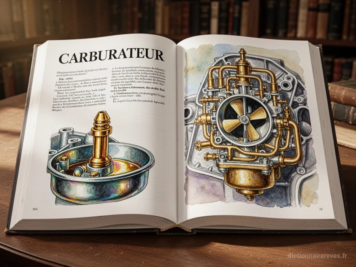 Signification générale : le symbole du rêve Carburateur - Archétypes et symbolisme