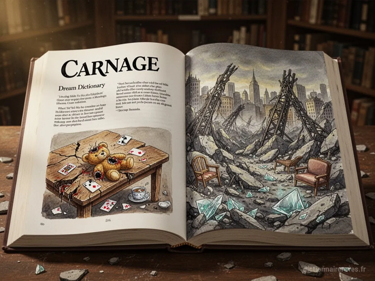 Signification générale : le symbole du rêve Carnage - Archétypes et symbolisme