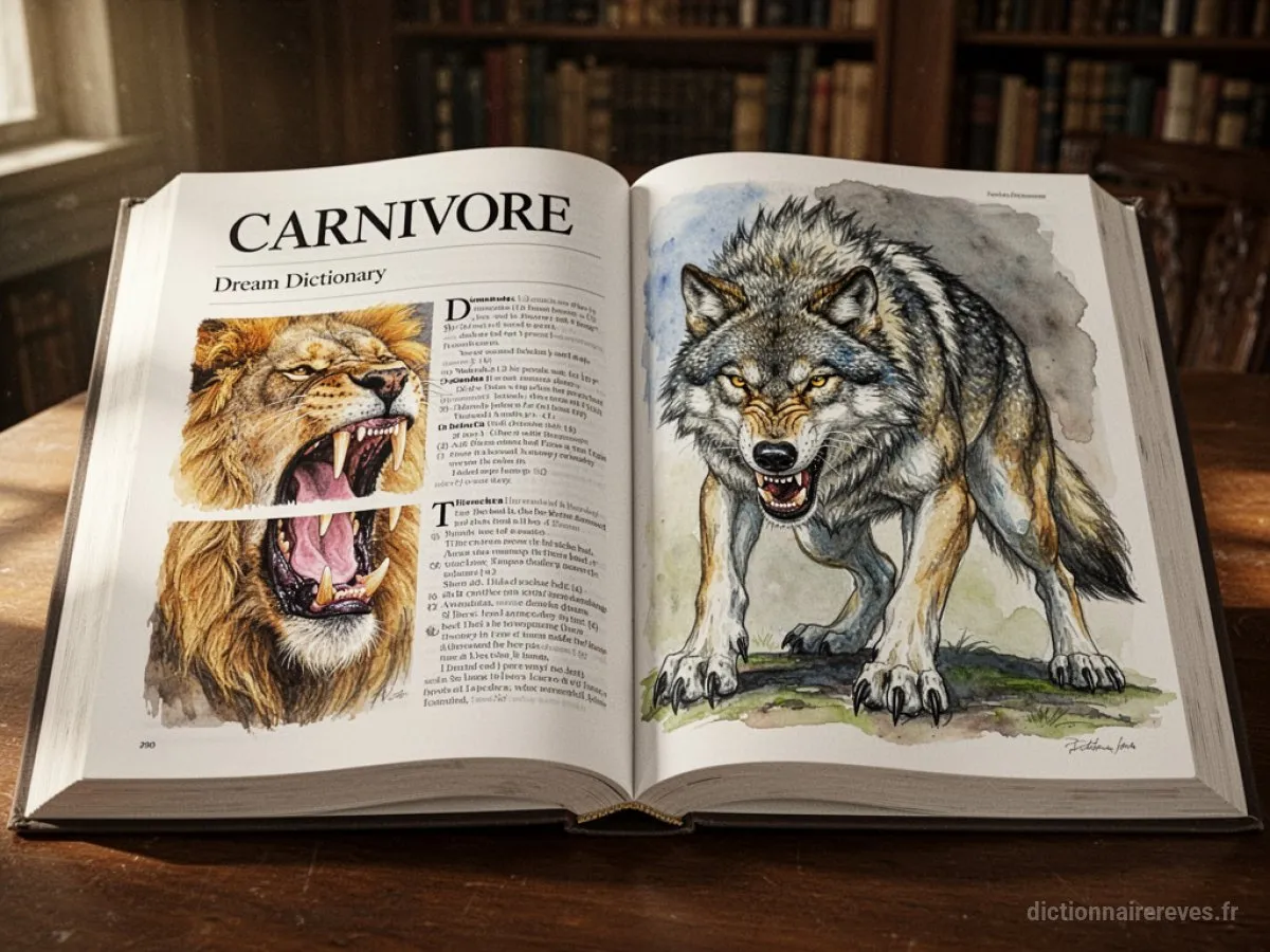 Signification générale : le symbole du rêve Carnivore - Archétypes et symbolisme
