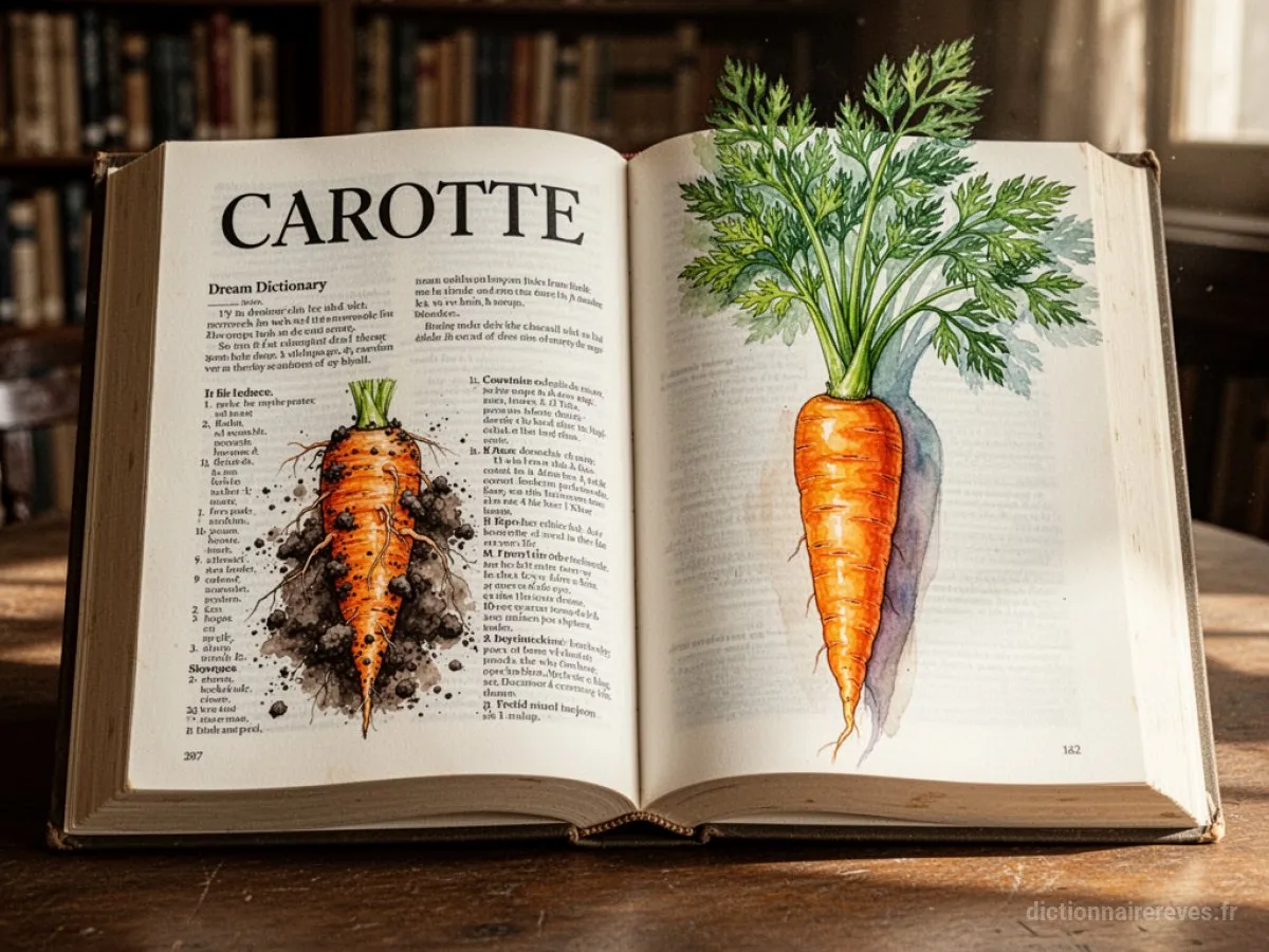Signification générale : le symbole du rêve Carotte - Archétypes et symbolisme