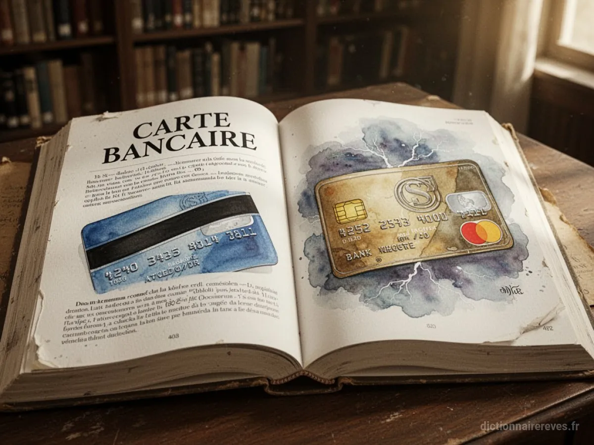 Signification générale : le symbole du rêve Carte Bancaire - Archétypes et symbolisme