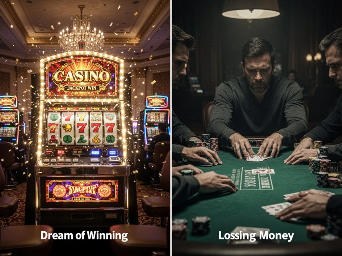 Interprétation détaillée des rêves : Différents scénarios avec Casino dans le rêve