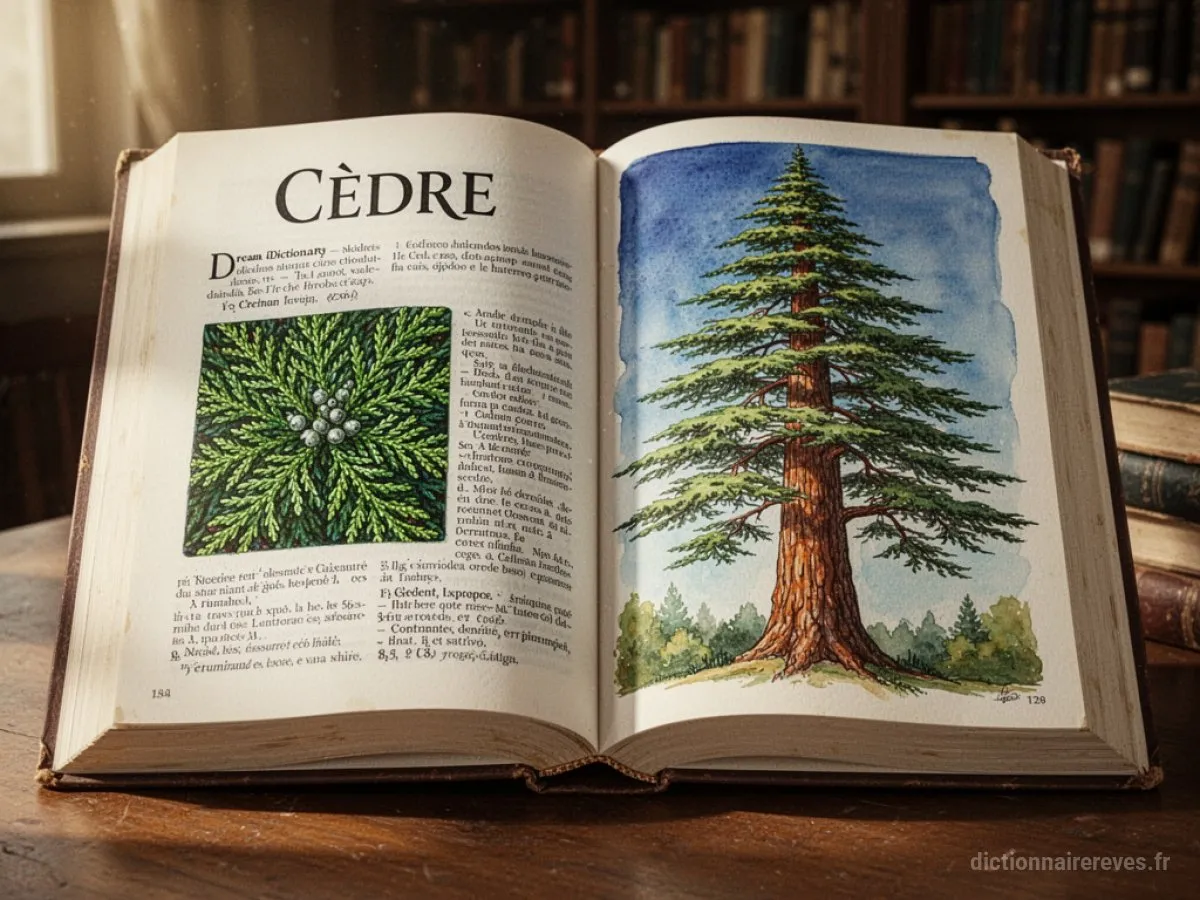 Signification générale : le symbole du rêve Cèdre - Archétypes et symbolisme
