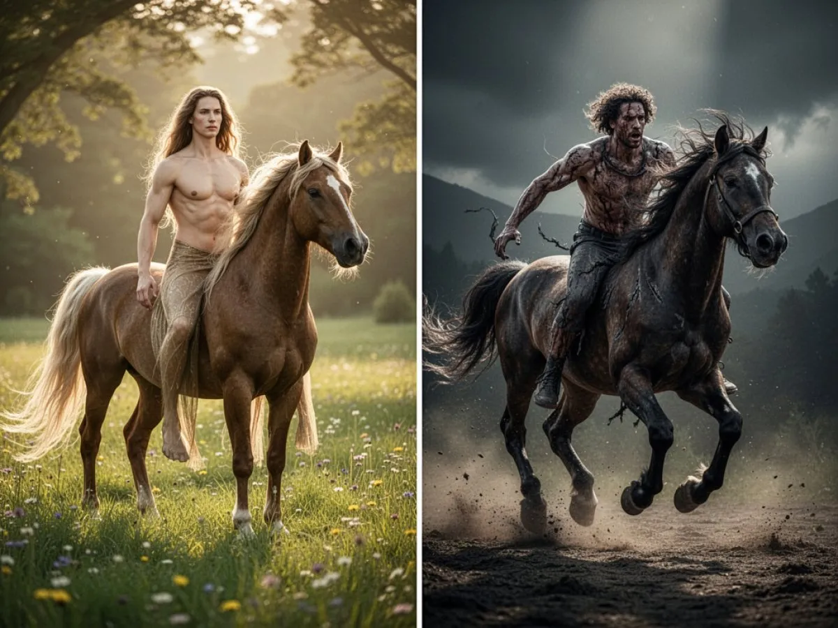 Interprétation détaillée des rêves : Différents scénarios avec Centaure dans le rêve