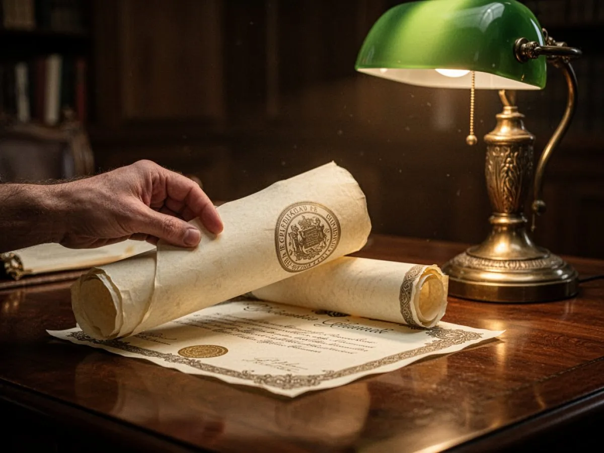 Signification de rêver de Certificats pour la vie quotidienne, l'amour et le travail