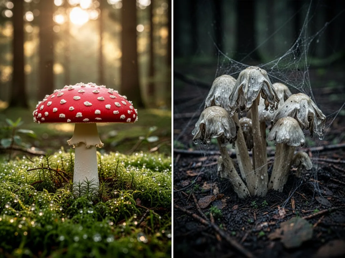 Interprétation détaillée des rêves : Différents scénarios avec Champignon dans le rêve